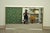 Mid-Century Modern Vintage Mid Century Modern Paul McCobb Style Brass Tone Beveled Glass Mirror For Sale - Image 3 of 10