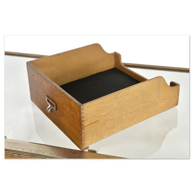 English Display Cabinet with 12 Drawers, 1920s-1940s For Sale - Image 6 of 9