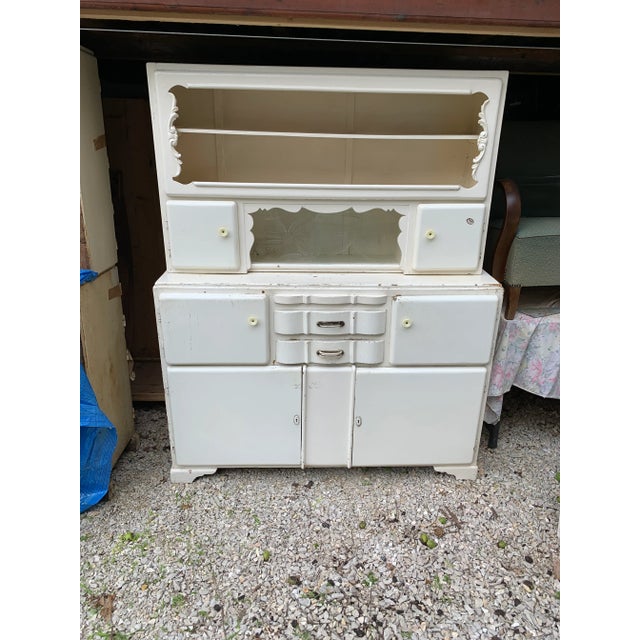 Art Deco Two-Piece Kitchen Cupboard For Sale - Image 10 of 10