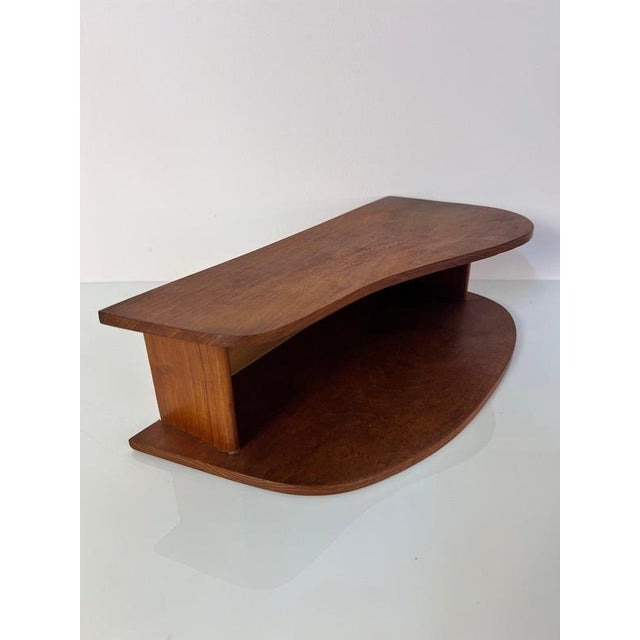 Vintage Teak Wall Shelf, Denmark For Sale - Image 9 of 11