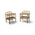 Vintage Rattan and Vienna Straw Bedside Tables, 1960s, Set of 2 For Sale - Image 10 of 10