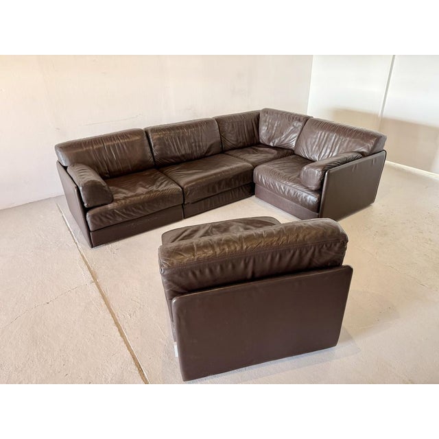 DS 76 Modular Sofa from de Sede, 1970s, Set of 5 For Sale - Image 12 of 14