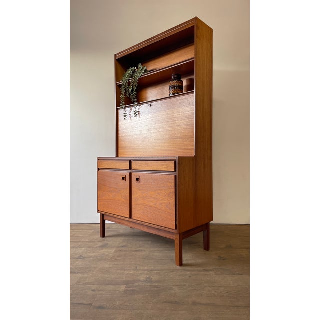 Mid-Century Modern Scandinavian-Style Teak Bookcase from Vanson, 1960s For Sale - Image 16 of 16