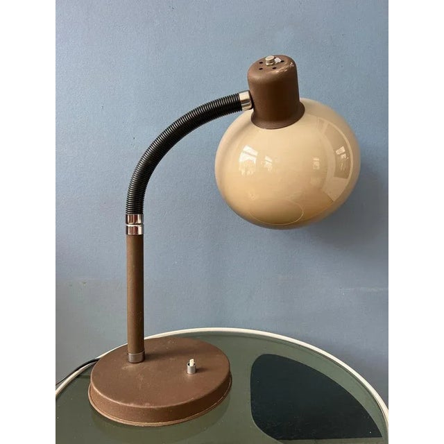 Space Age Mushroom Table Lamp by Herda For Sale - Image 6 of 11