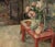 Brown Framed Oil on Panel Still Life For Sale - Image 8 of 11