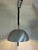 Mid-Century Modern Up and Down Pendant in Brushed Metal, 1970s For Sale - Image 3 of 13