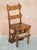 We are delighted to offer for sale this lovely antique Arts & Crafts Victorian metamorphic library steps chair in oak with...