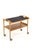 Beautifully designed wooden trolley. This trolley owes its lovely timeless appearance to the flowing lines in the design;...