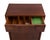 1950s Widdicomb Dale Ford Mid Century Walnut Five Drawer Tall Chest Restored For Sale - Image 14 of 17
