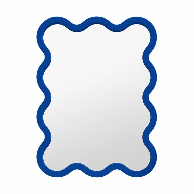 Medium Contemporary Sculptural Wavy Wall Mirror – Hvyli 10 by Oitoproducts For Sale - Image 13 of 17