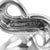 Silver Tiffany & Co. Elsa Peretti Endless Infinity Silver Omega Back Clip on Earrings For Sale - Image 8 of 8