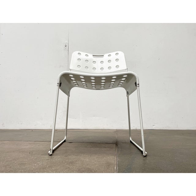 Metal Vintage Space Age Chairs by Rodney Kinsman for Bieffeplast, 1970s, Set of 3 For Sale - Image 7 of 18