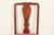 Baker Furniture Style Federal Inlaid Mahogany Side Chairs or Dining Chairs, Pair For Sale In South Bend - Image 6 of 13