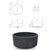 2020s Japanese Limestone Soaking Bath Tub For Sale - Image 5 of 5