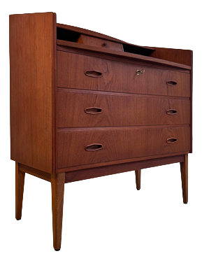 Danish Secretaire in Teak