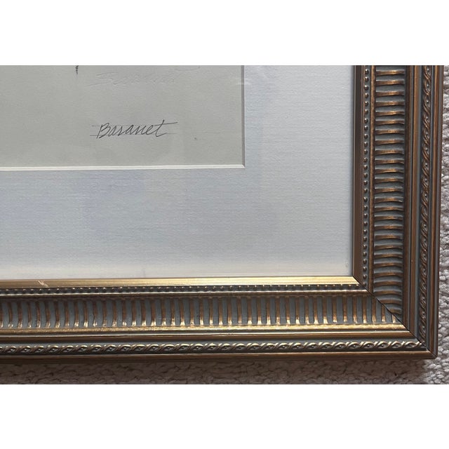Realism Original Nude Sketch-Signed and Framed For Sale - Image 3 of 4