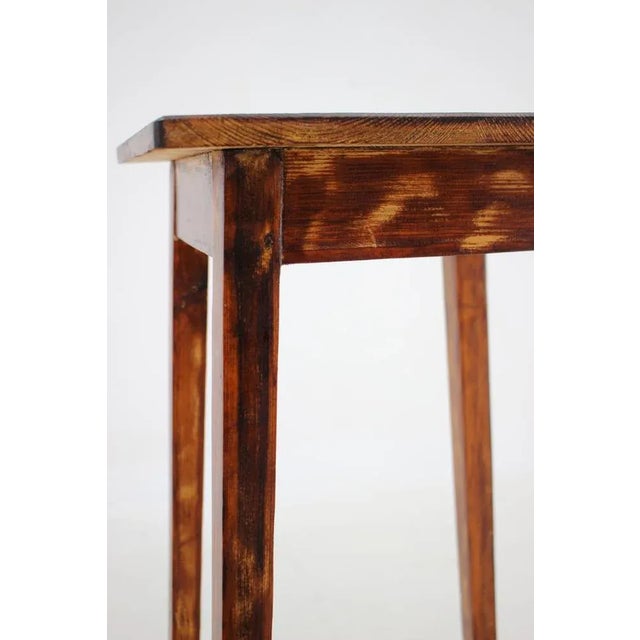 Beech Flower Stand, Czechoslovakia, 1940s For Sale - Image 6 of 9