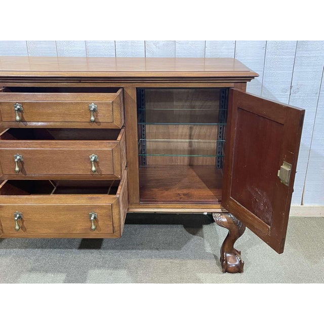 Early 20th Century English Mahogany Sideboard For Sale - Image 17 of 18