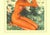French 1937 French Lithograph of Nude Woman With Flowers by Jean-Gabriel Domergue For Sale - Image 3 of 3