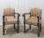 Mid-Century Modern Set of Mid-Century Spanish Chestnut Armchairs, 1940s For Sale - Image 3 of 13