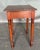 19th Century American Cherry One Drawer Stand With Turned Legs and Feet For Sale - Image 4 of 11