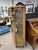American Antique Tiger Oak, Lighted Curio Cabinet, Four Glass Shelves, Hand Carved, Glass Door For Sale - Image 3 of 13