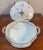 French Country Antique Haviland & Co France Scalloped Edge Porcelain Serving Dish With Lid For Sale - Image 3 of 10