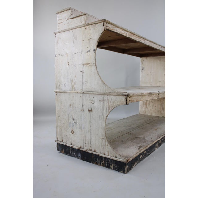 Early 20th Century Primitive General Store 3-Tier Display Shelf For Sale - Image 9 of 12