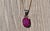 The Wallis Ladies 14K Yellow Gold Ruby Necklace. Crafted in 14 karat yellow gold, this ladies necklace features a 3.71...
