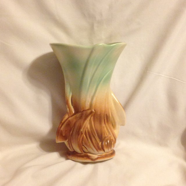 MCoy Arrow Leaf Vase Tall Vase Large Vase Chairish