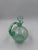 Modern Glass Carafe with Crackle Glass Look For Sale - Image 3 of 16