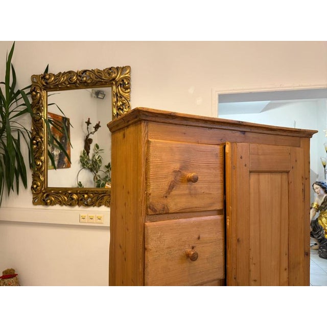 Biedermeier Rustic Bread Cupboard For Sale - Image 13 of 13