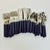 Mid 20th Century 1970s Vintage Contemporary Boho Chic Navy Stainless Steel Flatware - Set of 36, Service for 12 For Sale - Image 5 of 10