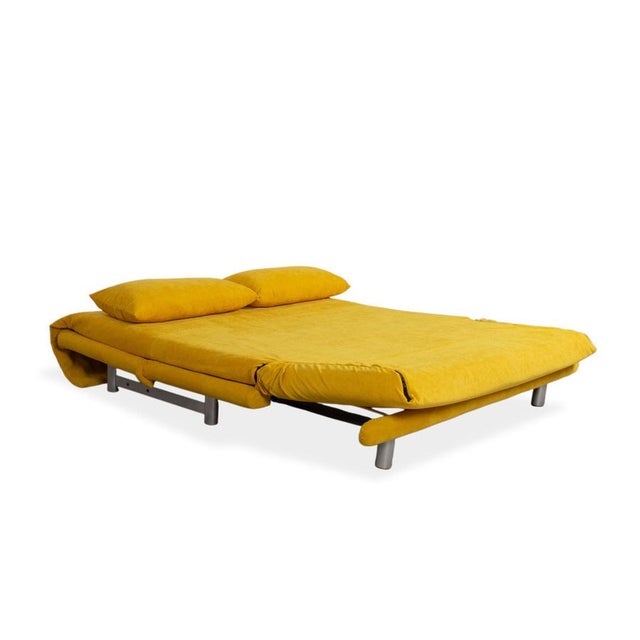 Yellow Fabric Multy Three-Seater Sofa with Manual Sleeper Function from Ligne Roset For Sale - Image 10 of 11