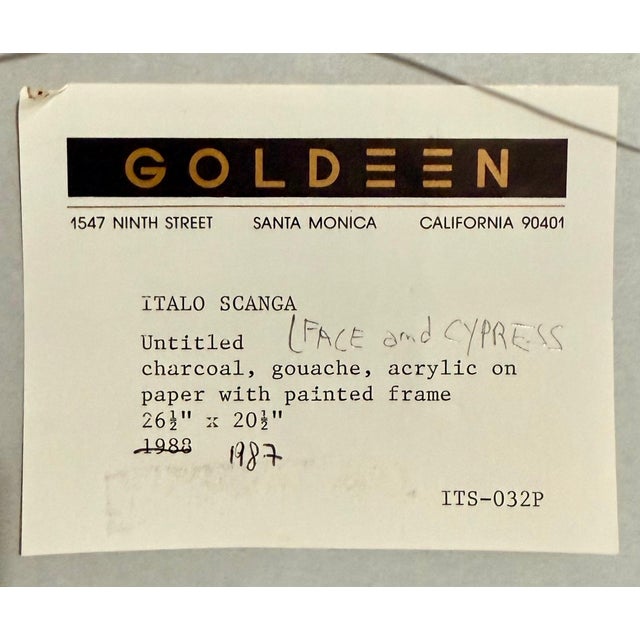 Italo Scanga, Italian Neo Figurative Pop Art Painting Italo Scanga Artist Frame Memphis For Sale - Image 11 of 12