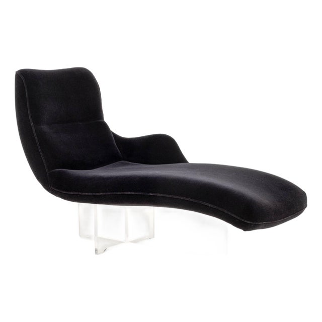 Vladimir Kagan Erica Chaise Longue, Model P6910-L For Sale