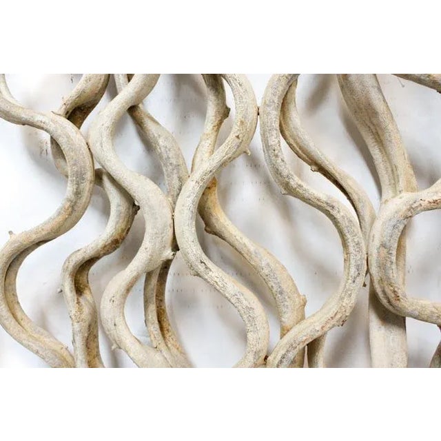 Natural Vine Hanging Rectangle Wall Art Set of 3 For Sale - Image 6 of 12