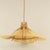 Mid-Century Modern Chandelier in Woven Palm Leaves, Germany, 1970s For Sale - Image 3 of 12