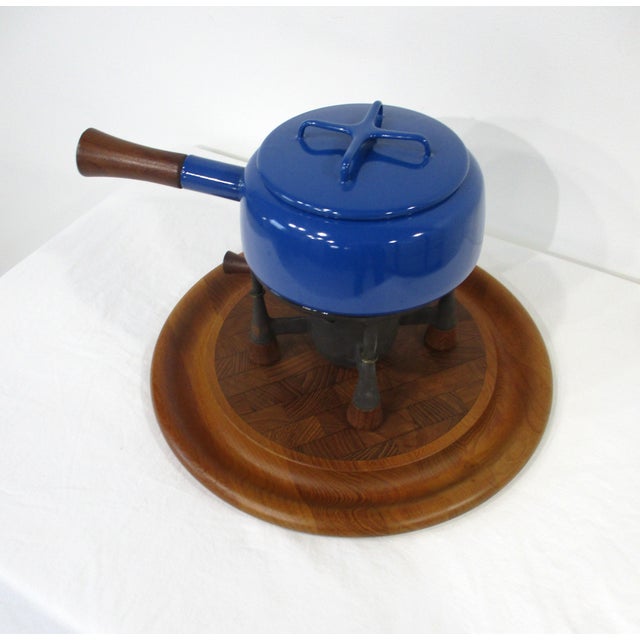Mid-Century Modern Dansk Jens Quistgaard Foundue Cooking Set For Sale - Image 3 of 17