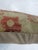 Contemporary Soft Red Turkish Oushak Rug Pillow For Sale - Image 3 of 5