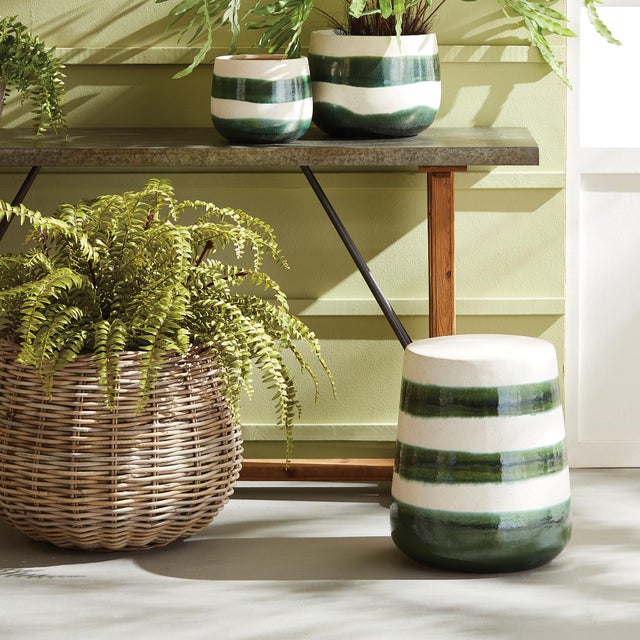 Arts & Crafts Brinley Baskets, Set Of 2 For Sale - Image 3 of 4