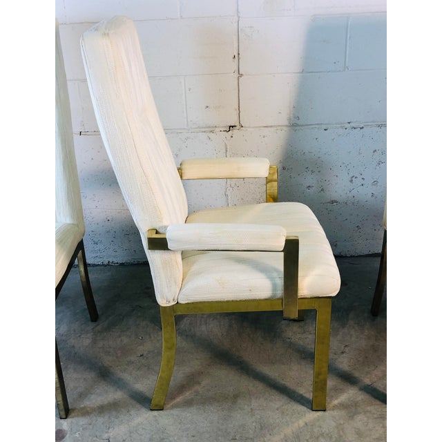 1980s Chrome Craft High-Back Dining Room Chairs, Set of 5 | Chairish