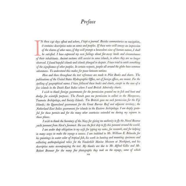 1930s "West Made East With the Loss of a Day" 1933 Vanderbilt, William K. For Sale - Image 5 of 12