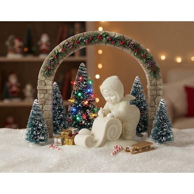 Department 56 Snowbabies “To My Friend” Figurine 1998-2001, With Original Box & Packing For Sale - Image 4 of 12