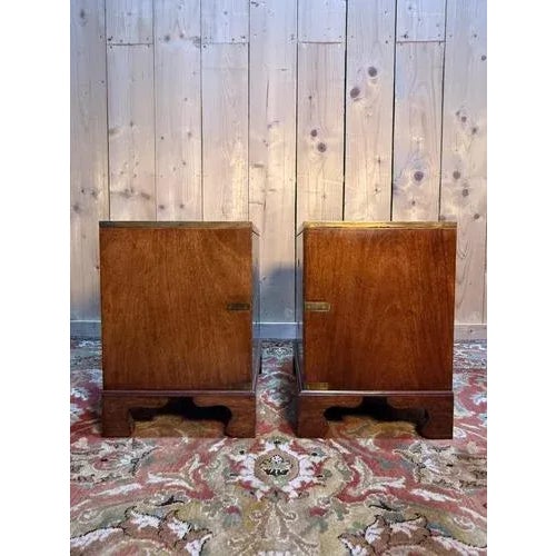 Maritime Bedside Tables, Set of 2 For Sale - Image 6 of 9