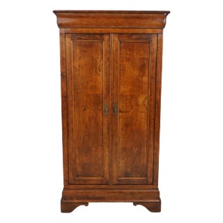 National Mt. Airy Burl Wood Armoire Tv Cabinet For Sale