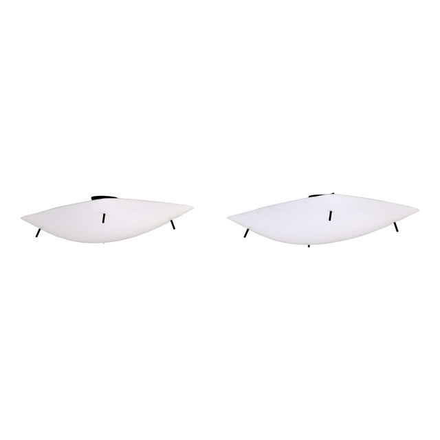 Model 3032/F Ceiling Lamp by Gino Sarfatti for Arteluce Italia, 1954, Set of 2 For Sale