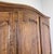 Wood Vintage French Louis XVI Style Carved Oak 3-Door Wardrobe For Sale - Image 7 of 16