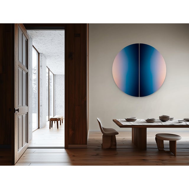Paul Snell Contemporary Abstract Archival Pigment Print on Chromajet Metallic Pearl Face-Mounted 3mm Matte Plexiglas "Linger # 202601" by Paul Snell For Sale - Image 4 of 6