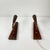 Danish Wood Wall Sconces, 1970s, Set of 2 For Sale - Image 6 of 11